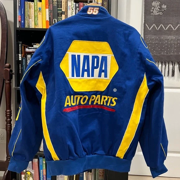 Chase Authentics NAPA Auto Parts Racing Jacket NOS - Picture 2 of 9